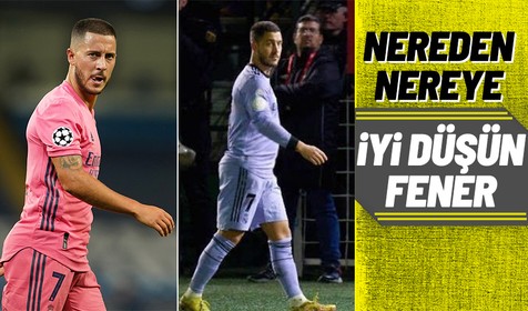 Fenerbahçe'nin listesindeki Hazard kilolarıyla dikkat çekti
