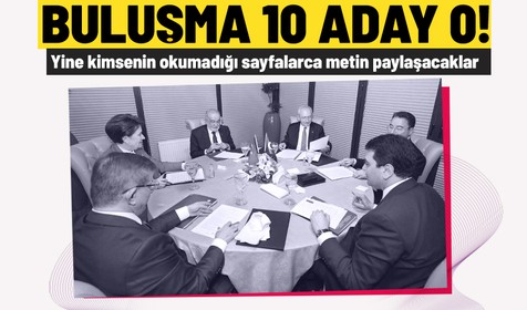 Gündemde 'Ortak aday' konusu var! 6'lı masa Gelecek Partisi lideri Ahmet Davutoğlu ev sahipliğinde yeniden toplanıyor