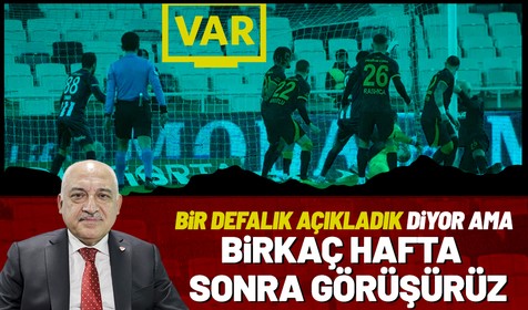 TFF Başkanı Mehmet Büyükekşi'den VAR sözleri! Kayıtlar açıklanacak mı?