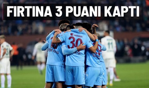 Trabzonspor, Giresunspor'u üç golle mağlup etti