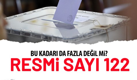 Türkiye'de faal durumdaki siyasi partilerin sayısı 122 olarak açıklandı