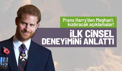 Prens Harry, yaşadığı ilk cinsel deneyimini anlattı: "Yaşça büyük bir kadındı, bana 'genç aygır' dedi"