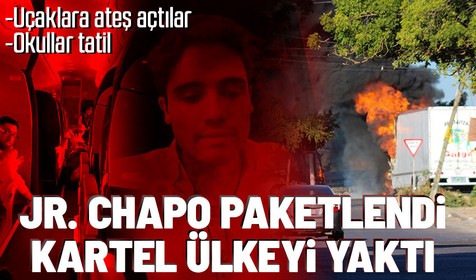 Meksika'da uyuşturucu baronu  El Chapo'nun oğlu Ovidio Guzman yakalandı ülke karıştı! Kartel üyeleri barikat kurup polisle çatıştı