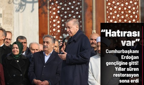 Son dakika: Cumhurbaşkanı Erdoğan Eminönü Yeni Cami'de açıklamalarda bulundu