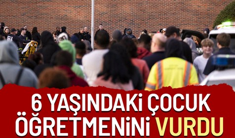 ABD'de korkunç olay! 6 yaşındaki çocuk, öğretmenini silahla vurdu