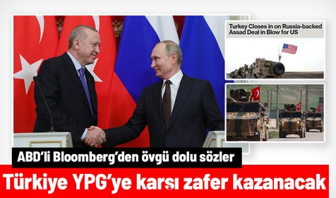 Türkiye'nin Suriye politikası ABD'li Bloomberg'de yer aldı: Türkiye, ABD üzerinde baskı oluşturacak