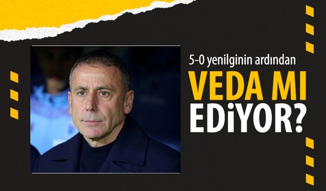 Alanyaspor'a deplasmanda 5-0 mağlup olan Trabzonspor'un teknik adamı Abdullah Avcı istifa mı ediyor?