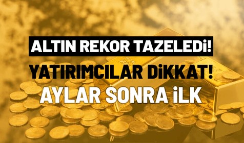 Altın yatırımcıları dikkat! Altın haftaya yeni rekorla başladı! Altın almalı mı, satmalı mı? Gram altın, çeyrek altın ne kadar?