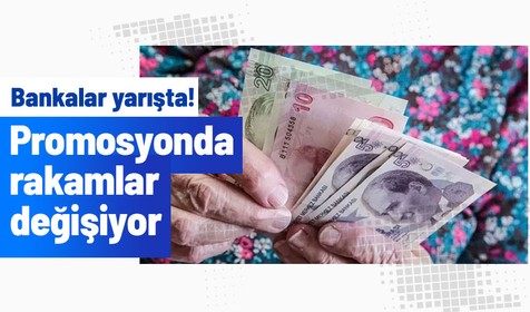 Bankalar harekete geçti! Emekli promosyonunda dikkat çeken rakam! Sabırlı olan kara geçecek