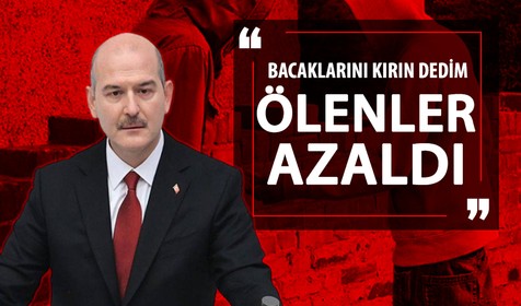 İçişleri Bakanı Süleyman Soylu'dan 'torbacıların bacaklarını kırın' talimatı