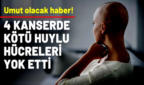 Türk bilim insanları kötü huylu kanser hücresini yok etmeyi başardı