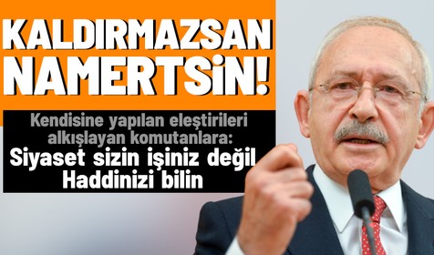 CHP lideri Kemal Kılıçdaroğlu'ndan partisinin grup toplantısında dokunulmazlık tepkisi! Kaldırtmazsanız namertsiniz