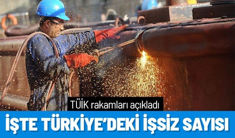 Kasım ayı işsizlik oranı yüzde 10,2 oldu