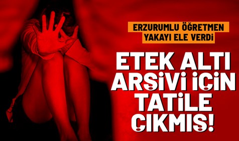 Okul müdür Hakan K.'den iğrenç arşiv! Tatile geldiği İstanbul'da herkesi fotoğraflamış