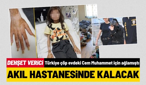 Türkiye çöp evde bulunan Cem Muhammet için ağlamıştı! Cani teyze Kamuran Pınar A. akıl hastanesinde duracak