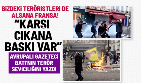 Avrupa'nın teröre ve teröristlere açtığı kucak Hollandalı gazeteci tarafından tepkiyle karşılandı