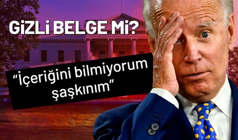 Biden'dan 'gizli belge' açıklaması: Şaşırdım ama belgelerin içeriğini bilmiyorum