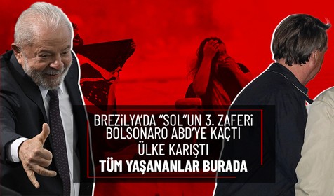 Brezilya'da Lula da Silva 3. kez devlet başkanı oldu sol bir kez daha iktidara yükseldi! Bolsonaro, sonuçları kabullenemedi Güney Amerika ülkesi karıştı
