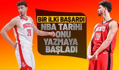 Alperen Şengün'den NBA tarihine geçen performans