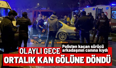 Bursa'da olaylı gece! Polisten kaçan aracın karıştığı kazada 1 kişi hayatını kaybetti