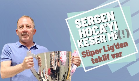 Sergen Yalçın'a Süper Lig'den sürpriz teklif! Beşiktaş sonrası...