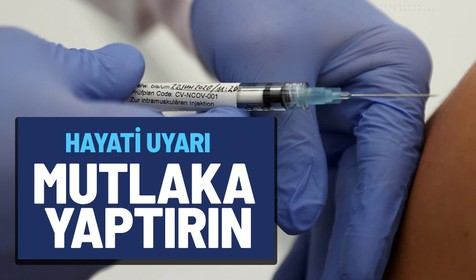 Uzmanlardan riskli gruplara gribal enfeksiyonlara karşı aşı uyarısı