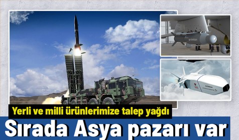 Yerli ve milli savunma ürünlerimize talep yağıyor! Füze ve roket başı çekiyor