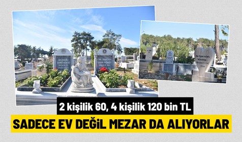 Antalya'ya yerleşen yabancıların aile mezarlığına ilgisi arttı! Çift kişilik 60 bin TL, 4 kişilik mezar 120 bin TL'den satılıyor