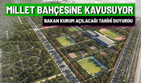 Çevre, Şehircilik ve İklim Değişikliği Bakanı Murat Kurum duyurdu: Atatürk Havalimanı Millet Bahçesi nisan ayında bitirilecek
