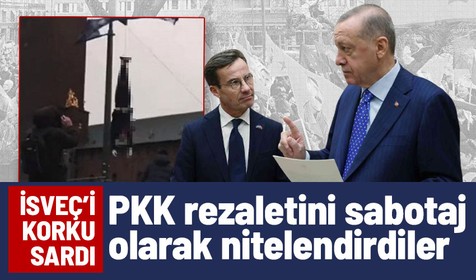 İsveç'te terör yandaşlarının skandal gösterisi sonrası resmi makamlardan ilk açıklama: NATO üyeliğine karşı sabotaj