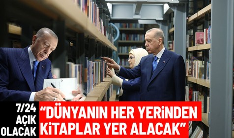 Son dakika: Cumhurbaşkanı Erdoğan  Rami Kütüphanesi açılış töreninde konuştu:  Her türlü takdirin üzerine bir eser