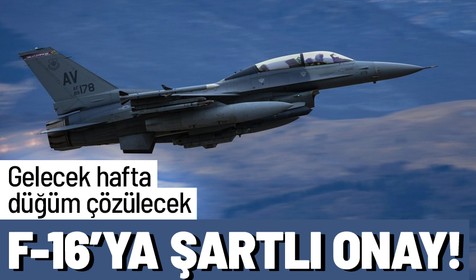 ABD'den Türkiye'ye F-16 satışı kararı! Onay verecekler ama bir şartla