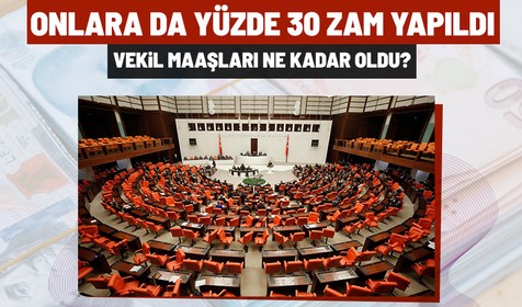 Milletvekillerinin alacağı zam belli oldu, işte yeni milletvekili maaşları...