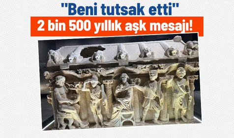 Arkeologlar lahitteki 2 bin 500 yıllık aşk mesajını deşifre etti! "Beni tutsak etti"