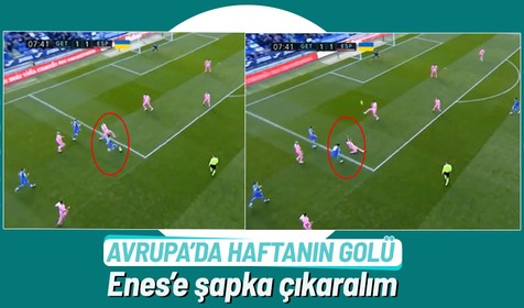 Enes Ünal'dan Espanyol ağlarına müthiş füze