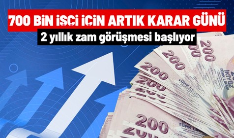 700 binden fazla kamu işçisi için beklenen an geldi: 2 yılı kapsayacak maaş zam oranı netleşiyor