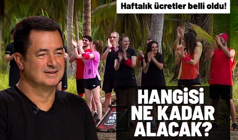 Acun kime ne kadar veriyor? Survivor 2023 yarışmacılarının haftalık ücretleri