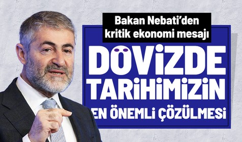 Hazine ve Maliye Bakanı Nureddin Nebati, 2023 yılı hedefleri programında konuştu: Döviz hesaplarında Cumhuriyet tarihinin en büyük çözülmesi yaşandı