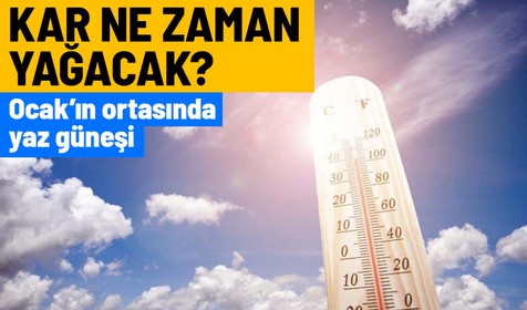 Kar beklerken sıcak hava geldi! Peki kar neden yağmıyor? Ne zaman yağacak? Uzmanlar tarih verdi