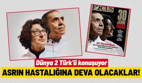 Özlem Türeci ve Uğur Şahin başarıdan başarıya koşuyor! Dünyaca ünlü derginin kapağındalar! Kanser aşısı geliyor!