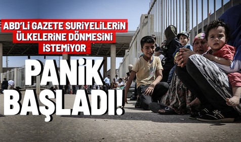 Şam diplomasisi sonrası Suriyelilerin ülkesine dönmesi ABD'li Al Monitor'ü panikletti! Manipülasyona soyundular