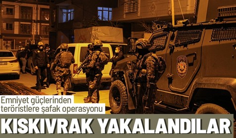 Adana'da emniyet güçlerinden DEAŞ'a operasyon! 7 kişi paketlendi