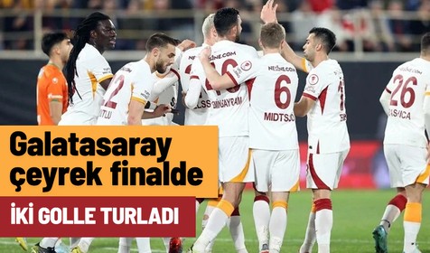Galatasaray, çeyrek finalde