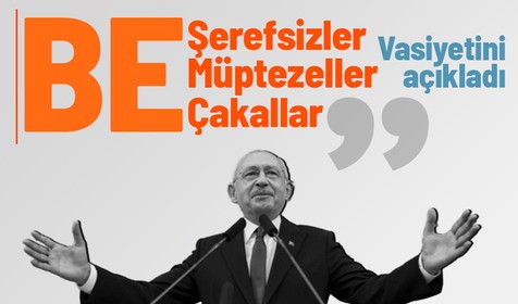 Son dakika! CHP Genel Başkanı Kemal Kılıçdaroğlu'ndan çok sert sözler: Be şerefsizler, be müptezeller, be çakallar