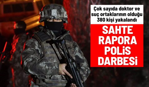Son dakika: Emniyet güçleri düğmeye bastı! İzmir merkezli 18 ilde sahte rapor operasyonu