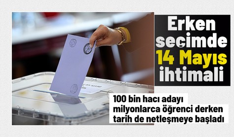 2023 seçimleri için geri sayım başladı! MHP lideri Devlet Bahçeli'nin sözlerinden sonra tarih netleşti! Erken seçimde en güçlü tarih 14 Mayıs