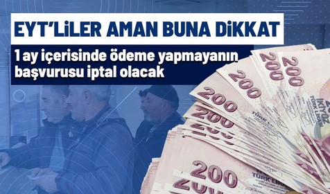Borçlanma bekleyen EYT'lilere güzel haber! Fazla para ödememek için buna dikkat etmeniz gerekiyor