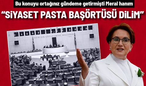 İYİ Parti Genel Başkanı Meral Akşener partisinin grup toplantısında konuştu: Bu arkadaşların nazarında siyaset pasta, başörtüsü ise dilim