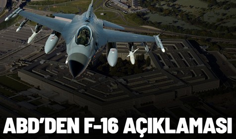 Pentagon'dan Türkiye'ye F-16 satışıyla ilgili açıklama