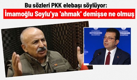 PKK elebaşı Karasu İBB Başkanı Ekrem İmamoğlu'na destek çıktı: İmamoğlu'na yapılan HDP'ye yapılmıştır